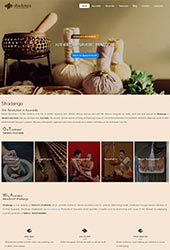 Website developed using - Wordpress and Bootstrap