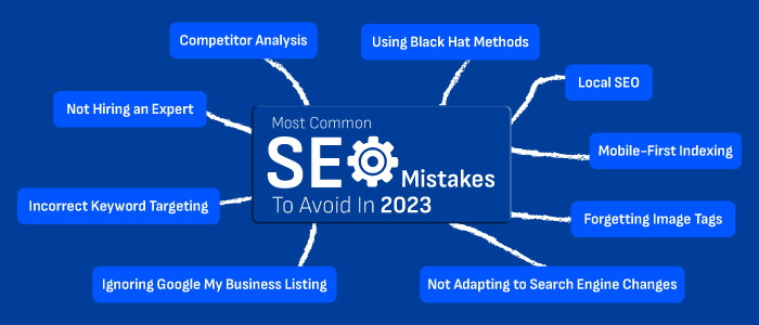 common seo mistakes to avoid in 2023